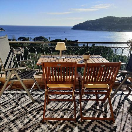 Vintage Flat On Villefranche Bay - Free Car Park Eksteriør billede