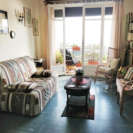 Vintage Flat On Villefranche Bay - Free Car Park Eksteriør billede