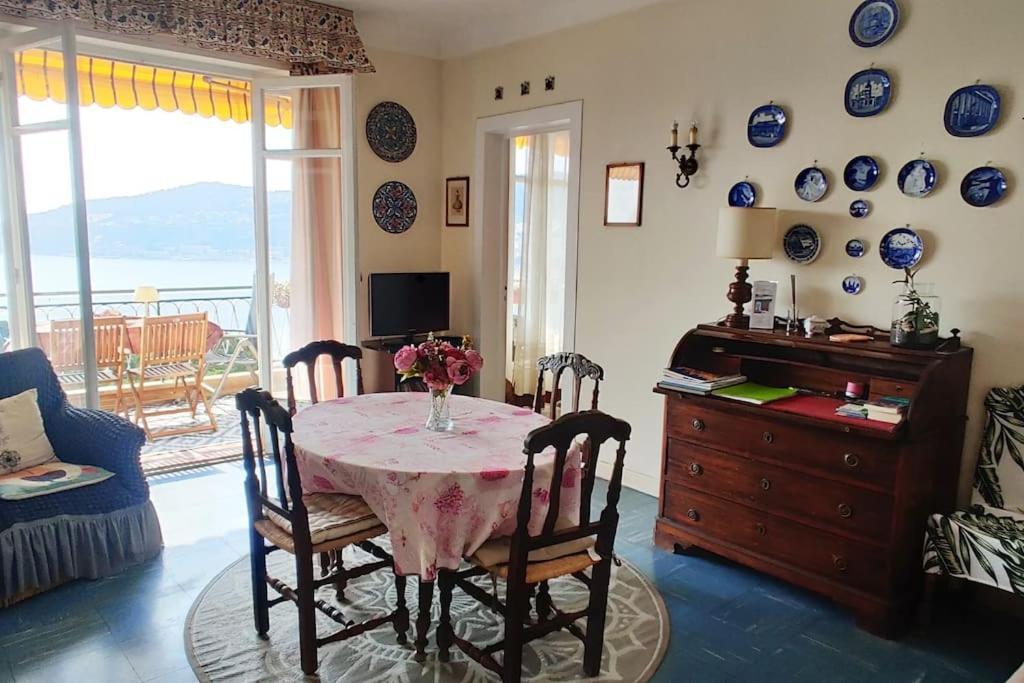 Vintage Flat On Villefranche Bay - Free Car Park Eksteriør billede