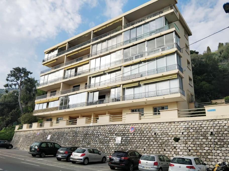 Vintage Flat On Villefranche Bay - Free Car Park Eksteriør billede