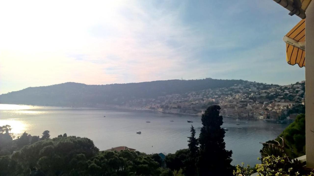 Vintage Flat On Villefranche Bay - Free Car Park Eksteriør billede
